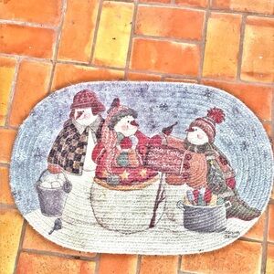 Winter/Fall Reversible Braided Rug